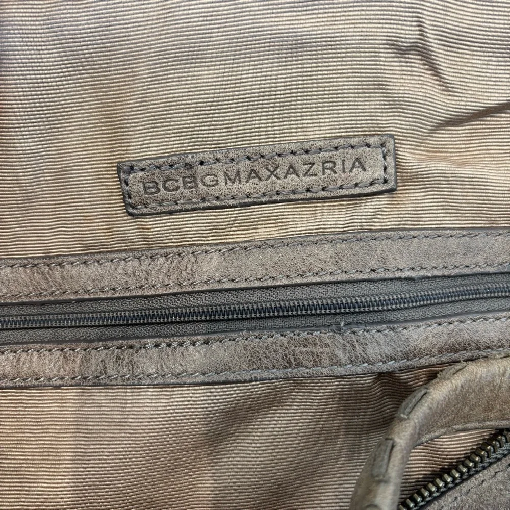 BCBGMaxAzria Tan Leather Hobo Bag - Picture 7 of 14